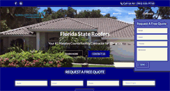 Desktop Screenshot of flstate-roofers.com