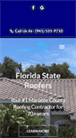 Mobile Screenshot of flstate-roofers.com